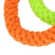 thumbnail image 3 of 2pcs Rings Dog Toy Cotton Rope Dog Chew Toys for Teething Cleaning Training and Playing, 3 of 4