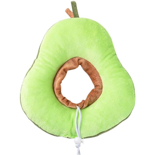 Cat Elizabeth Circle Cute Toast Bread Elizabeth Circle Cat Anti-Licking Bib (Gre