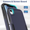 thumbnail image 3 of XCRS Apple iPhone XR Case Dual Layered Comm Rugged, Heavy Duty, Tuff Cover, 3 of 5