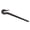 Black, variant on YWIYIUD 1PCS Hair Elastic RubberBands Cutter Tool Gentle Gentle HairSaver Tool Hair Band Removal Tools for Removing PonytailElastics and Rubber Bands 4inch
