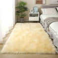 thumbnail image 1 of Thick Carpet Soft Sheepskin For Living Room Plush Rug Bedroom Faux Fur Wool Fluffy Floor Carpets Window Bedside Home Decor Rugs, 1 of 5