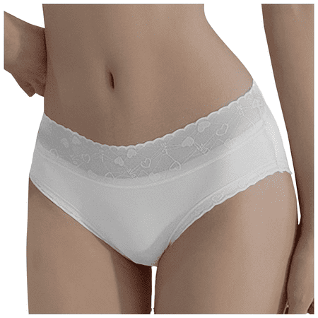 Fulorrnie Underwear for Women Breathable High Waist Cheeky Comfort Panty Banded Elastic Seamless Stretchable Panties Grey XL