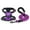 Purple, variant on PoyPet Dog Harness and Leash Combo, Escape Proof No Pull Vest Harness, Reflective Adjustable Soft Padded Pet Harness with Handle for Small to Large Dogs