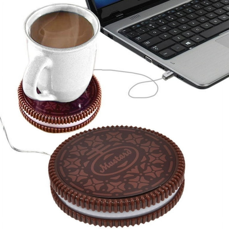 Mustard Hot Cookie USB Cup Warmer