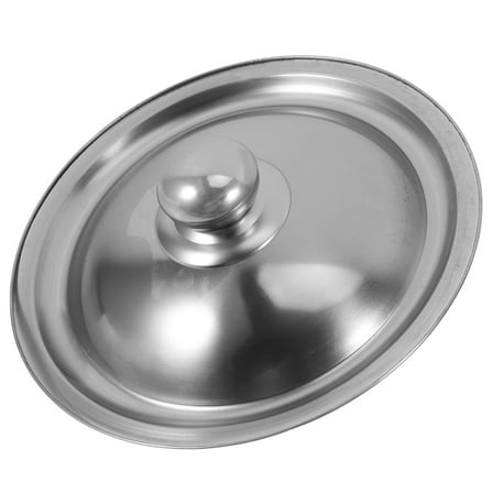 Universal Stainless Steel Pot Lid Replacement Round Skillet Lid with Knob Fits Skillets Frying Pans and Various Cookware 20cm