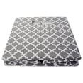 thumbnail image 3 of DII 11" Square Modern Polyester Cube Lattice Storage Bin in Gray, 3 of 4