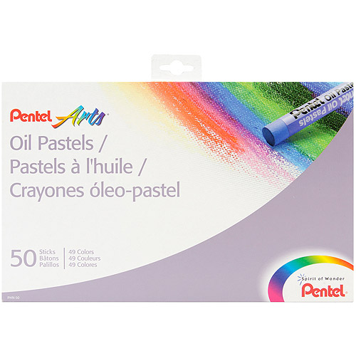 Pentel Arts Oil Pastels, Assorted Colors, Set of 50 - image 3 of 5