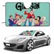 thumbnail image 1 of Las Nuevas Aventuras de Gilligan Parasol para Parabrisas Delantero Protector Plegable, Visera Solar para Auto Bloquea Rayos UV Mantiene tu Vehículo Fresco 130cm*70cm, 1 of 6