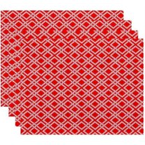 Simply Daisy 18" x 14" Rope Rigging Geometric Print Placemat