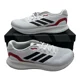 thumbnail image 1 of Adidas RunFalcon 5 Running Shoes Men's Size 11 WIDE White Black Scarlet IE0551, 1 of 6