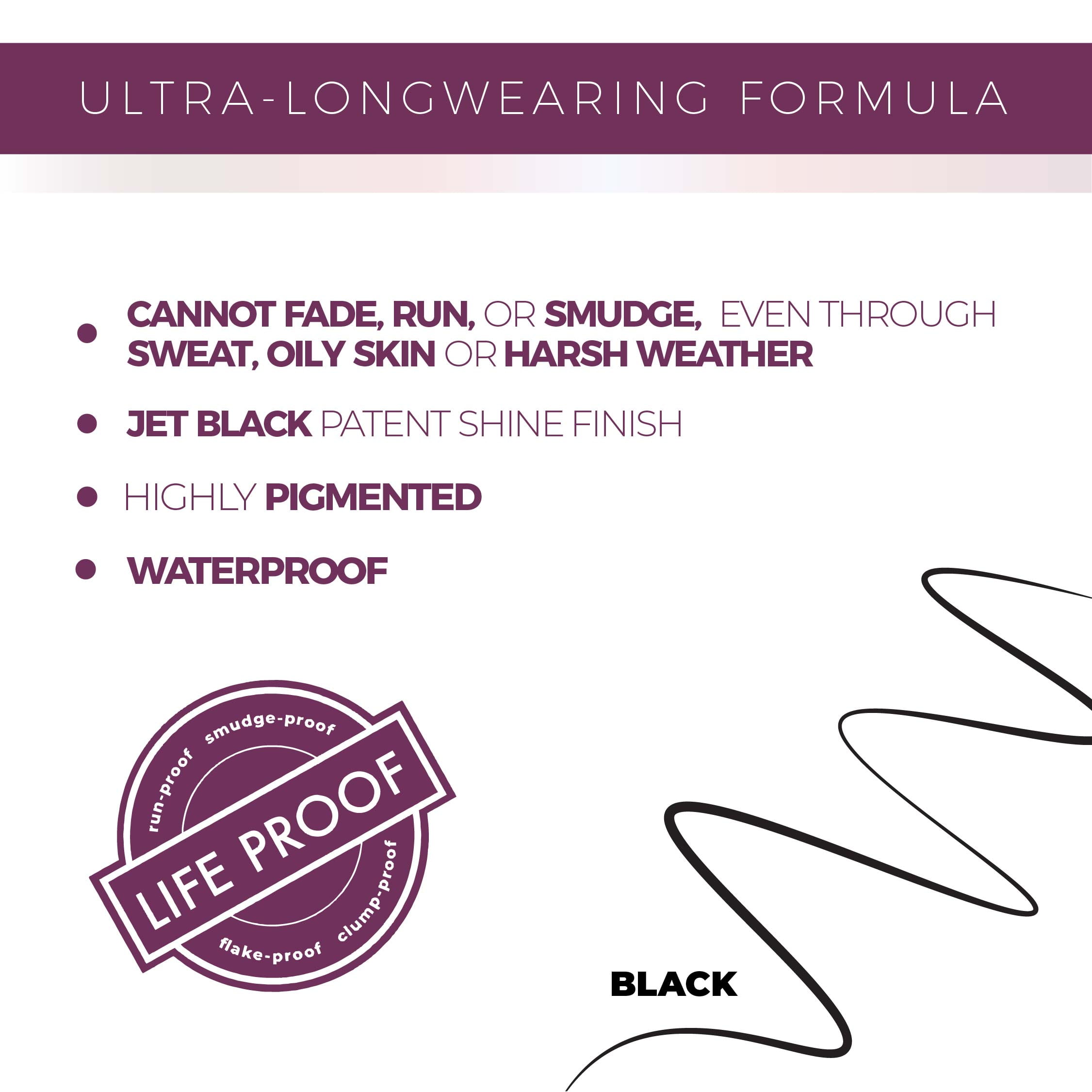 Blinc Micropoint Eyeliner Pen | Ultra-precise Felt Tip | No-Skip, Ultra-Longwearing, Highly-Pigmented, Waterproof Eye Liner  | Vegan, Gluten-Free and Cruelty-Free | 0.5mL / 0.017 Fl Oz.