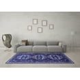 thumbnail image 3 of Ahgly Company Indoor Rectangle Persian Blue Traditional Area Rugs, 4' x 6', 3 of 4