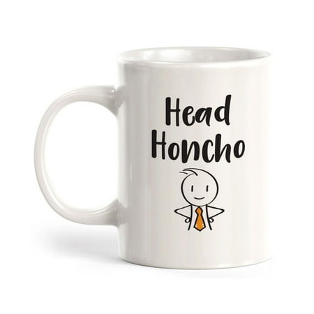 

Head Honcho Stick Man 11oz Coffee Mug
