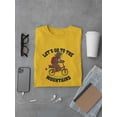 thumbnail image 3 of Go Mountains Bear On Bike T-Shirt Men -Image by Shutterstock, Male XX-Large, 3 of 4