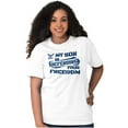 thumbnail image 4 of United States Navy Son Defending Freedom Men's Graphic T Shirt Tees Brisco Brands M, 4 of 6
