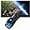 Black, variant on Rungungde Three-Eyed Monster Mini Flashlight - Rechargeable Flashlights High Lumens Flash Light, Mini Flash Super Power Flashlight, Portable LED Flashlights for Outdoor Camping Hiking Travel