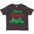 thumbnail image 3 of Inktastic Merry Christmas, Reindeer, Christmas Tree, Stars Boys or Girls Toddler T-Shirt, 3 of 5