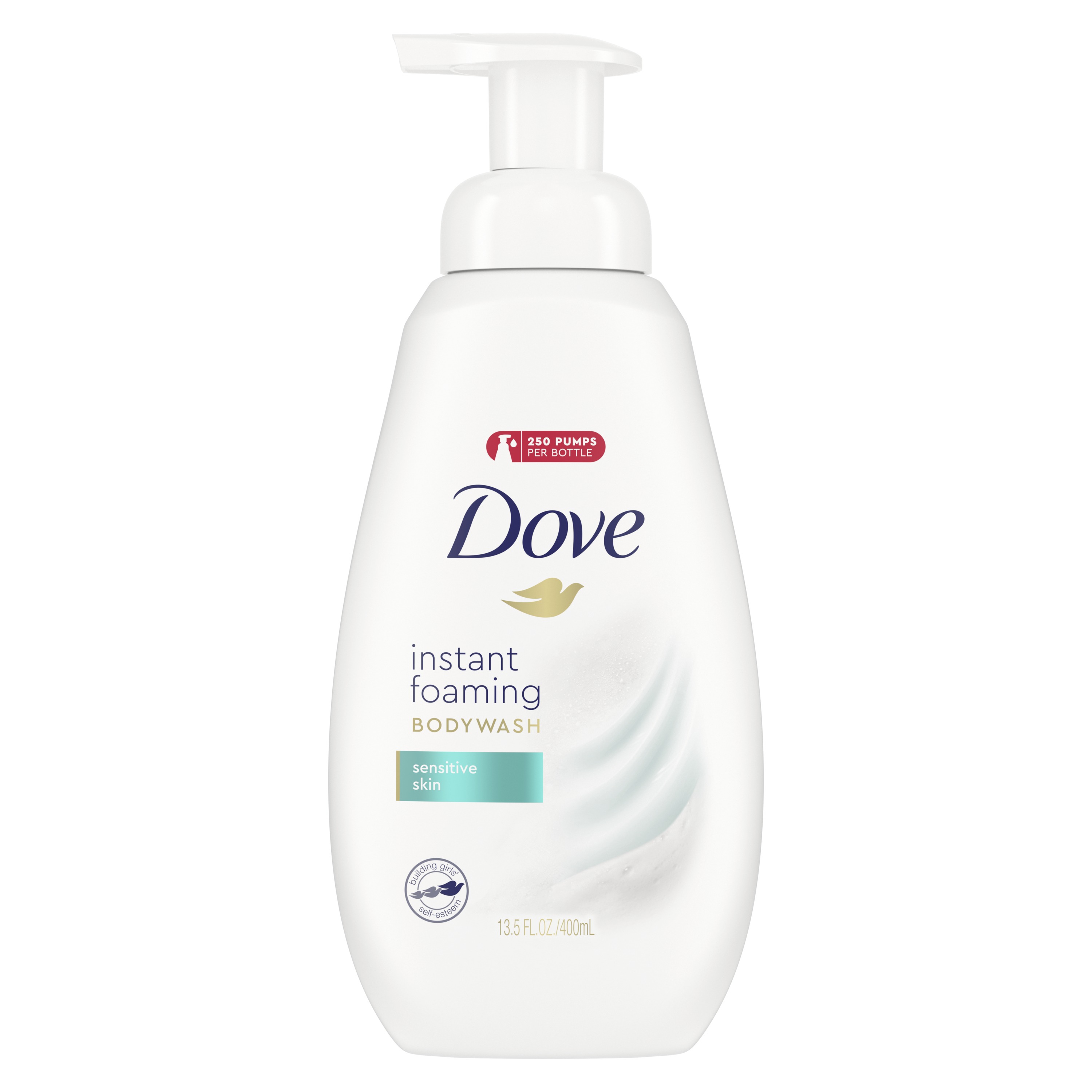  2 Pack Dove Sensitive Skin Shower Foam 13 5 Oz 2 Pack Walmart