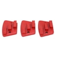 thumbnail image 1 of Zapatas de molienda resistencia a la abrasión Bloque de molienda Dientes de punta en forma de T Durabilidad de 2 orificios Rojo Ampliamente utilizado para herramienta de ANGGREK Otros, 1 of 8