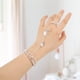 thumbnail image 3 of Pulsera de anillo para dedo, pulsera de dedo enlazado, pulsera de mariposa, joyería, decoración de muñeca, 3 of 8
