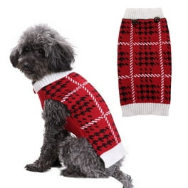 Christmas Dog Sweaters Design for Small Dogs and Cats Winter Coat Warm Sweater Walmart
