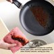 thumbnail image 4 of Wosthever Paño de cocina Absorbente Sartén Olla Plato Vajilla Antiadherente Aceite Espesado Trapo Comedor Toalla Paño Limpieza Rojo Type3 NO3, 4 of 6