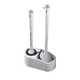 thumbnail image 2 of Toilet Bowl Brush And With 2 Type Brush(Round Brush + Flat Brush) Toilet Bowl Brush Clean Every Corner Of The Toilet, 2 of 9