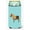 Blue Check, variant on Shetland Pony Horse Green Tall Boy Beverage Insulator Hugger