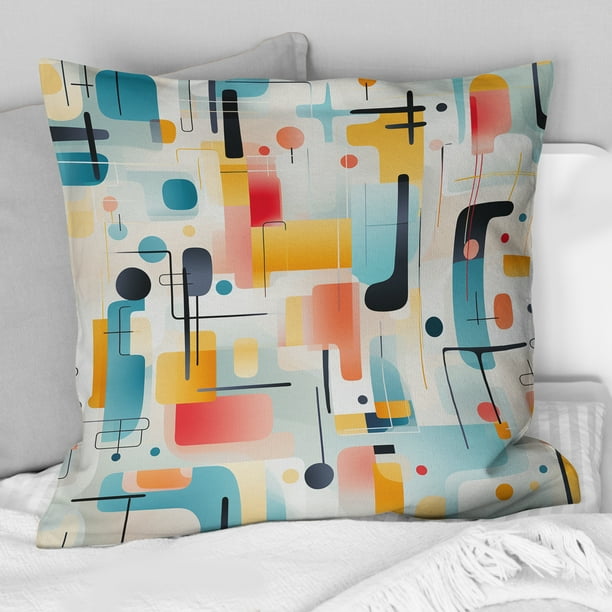 Geometric couch pillows hot sale