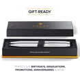 thumbnail image 6 of Cross Classic Century Refillable Medium Ballpoint Pen And 0.7mm Pencil Set, Includes Premium Gift Box - Lustrous Chrome, 6 of 7