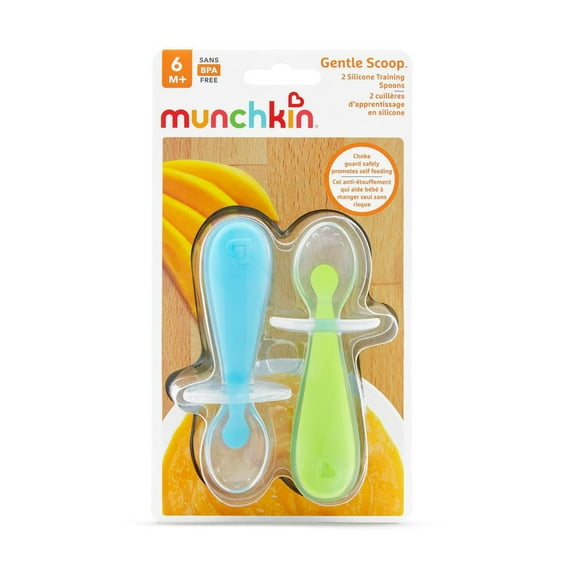 Gentle Scoop™ Silicone Training Spoons - 2pk, Training Spoons