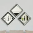 thumbnail image 1 of Rayne Mirrors Emerson Addison Sterling Square Wall Mirror - Set of 3, 1 of 2