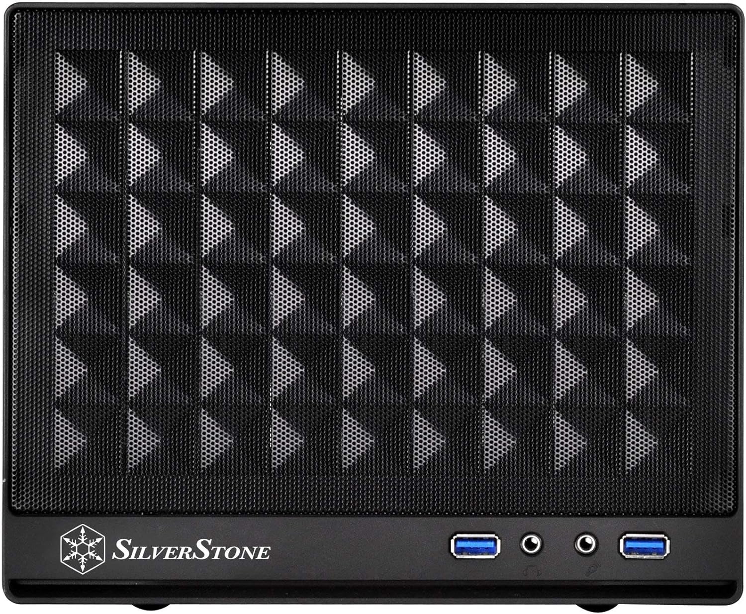 SilverStone Technology Ultra Compact Mini-ITX Computer Case with Mesh Front Panel Black (SST-SG13B-USA) SG13B-USA USA - NEWEST VERSION