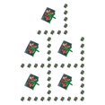 thumbnail image 1 of Toystoory 10 Uds. Cajas de dulces de Navidad con forma de caja de galletas artesanales adornos de árbol de Navidad contenedores de alimentos Type2 NO2, 1 of 6