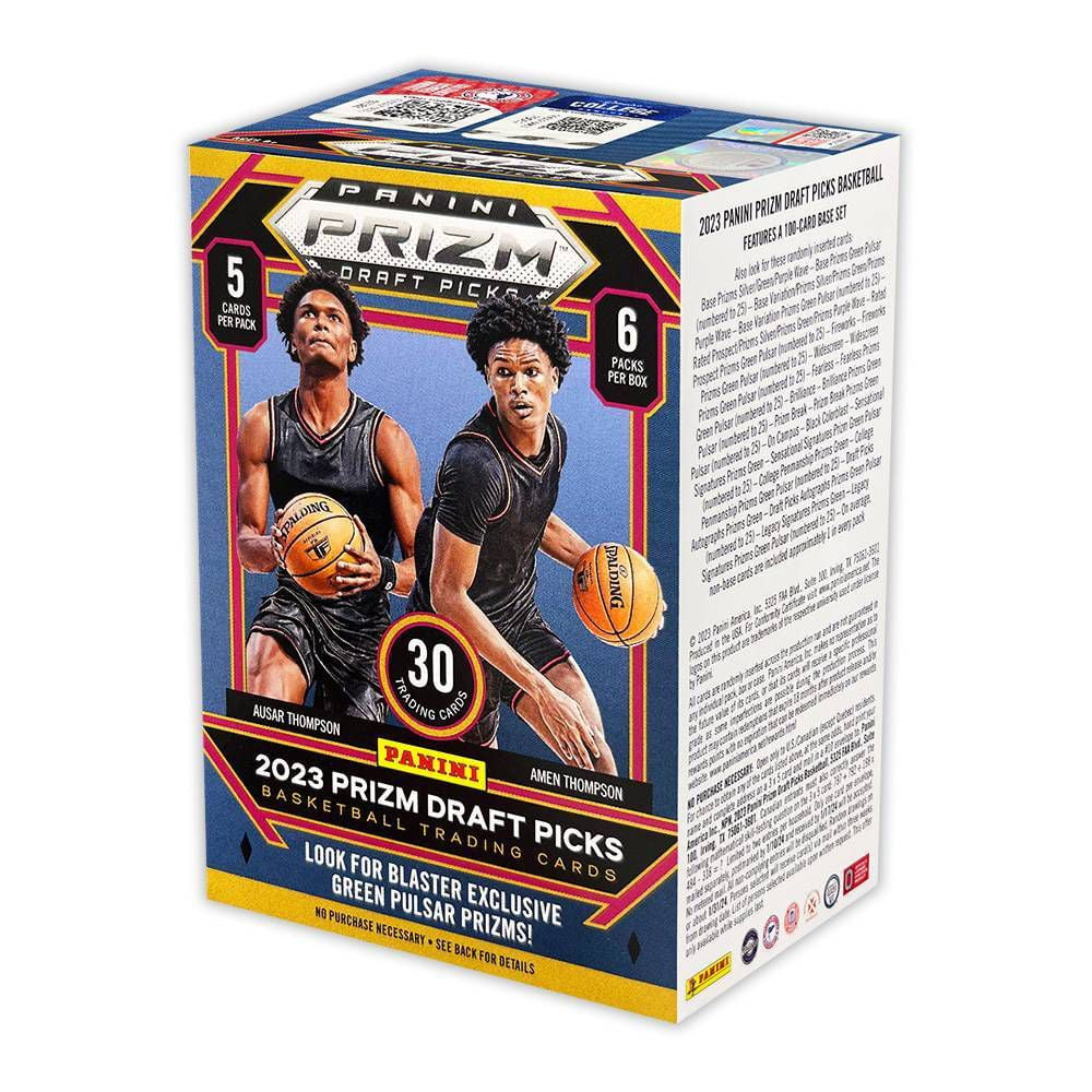 Panini 2023-24 NBA Prizm Basketball Trading Card Mega Box with