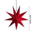 thumbnail image 2 of 5pcs Sage Green Handing Paper Stars Lantern 12'',5 Pack Party Decorations Birthday Hanging Decor, 2 of 2