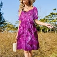thumbnail image 3 of Pretty in Pink Sleeveless Dress dress korean style chic and elegant woman dress, 3 of 7