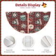 thumbnail image 3 of Disketp Mountain Adventure Badges Christmas Tree Skirt, Christmas Tree Decorations, Christmas Decor, Tree Mat Decoration(30-48IN)-48", 3 of 6