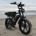 thumbnail image 5 of TST Electric Bike for Adults, 750W Motor, 20mph, 20"x4" Fat Tire, E Mountain Bike, 48V/15AH, Tested to UL2849 Standard by SGS, Age 16+, 5 of 11