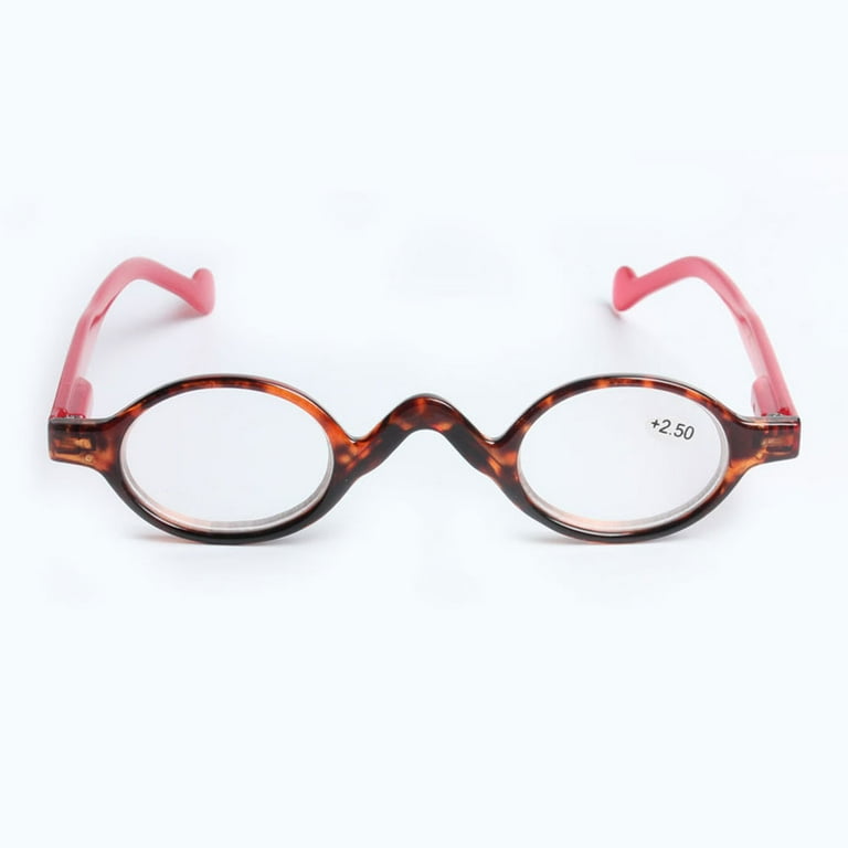 Oval Reading Glasses +2.00 Trendy Single Power Readers Fashion Eyeglasses Amazon.com: Calabria 718 Flexie Oval Reading Glasses +0.50  main image 4