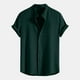 thumbnail image 1 of pstuiky camisetas para hombre, Camiseta deportiva de manga corta con cuello en V y secado elástico para hombre, color liso camisas casuales para hombre l, 1 of 5