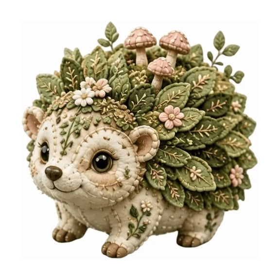 Forest DIY Patchwork Kit, 12 Styles Doll Making Set Forest Guardians Sewing Kit with Pre-Cut Fabric Accessories, Handmade Decor Ornament Gift for Craft Lovers