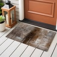 thumbnail image 5 of Brown Bathroom Mat 2x3 FT, Non Slip Small Kitchen Mat, Retro Oil Painting Modern Abstract Art Aesthetics Washable Soft Backed Front Door Throw Rug Indoor Outdoor Doormat for Entryway Sink, 5 of 9