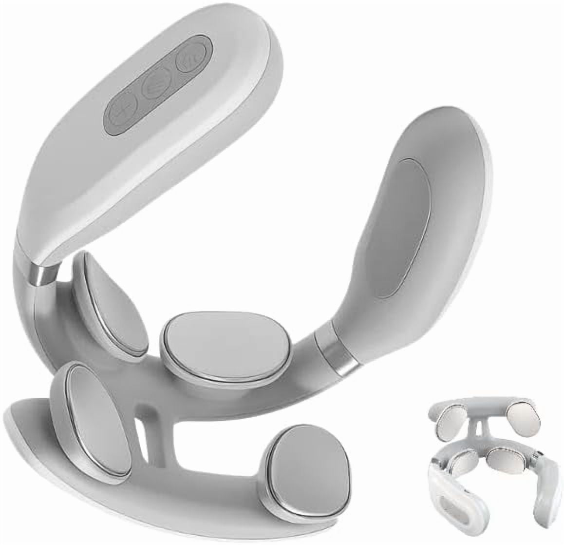 2026 new Vitality Magic Pro 2.0 Electric Neck Massager - 4 Heads, Heat, 6 Massage Modes, 14 Intensities, Rechargeable, Ergonomic, Ideal for Travel & Office Use