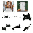 thumbnail image 2 of BQBQERT Intricate Metal Cats Door Frame Decoration Halloweens Wall Hanging Sign, 2 of 19