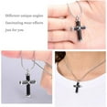 thumbnail image 3 of Urn Necklace for Ashes Cross Ash Necklace Memorial Cremation Necklace for Men Stainless Steel Cremation Jewelry for Ashes-In Loving Memory, 3 of 6