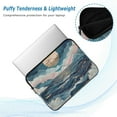 thumbnail image 2 of FORMRS 13-13.3 inch Laptop Sleeve Case Soft Carrying Quilted Computer Bag Cover, Rolling Waves, 2 of 7