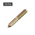 thumbnail image 3 of 5/16-18x2" Hanger Bolts, 16 Pack Double Ended Screws Wood Dowel Screws, 3 of 5