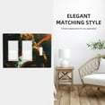 thumbnail image 5 of Cat Astronaut Switch Cover Decorative Wall Plate 3-Gang 2-Decor 1-Toggle Standard Size, 5 of 5