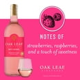 thumbnail image 3 of Oak Leaf Vineyards White Zinfandel, Pink Wine, 750ml, 3 of 9